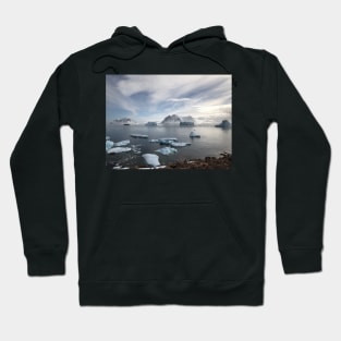 View from Red Rock Ridge, Antarctica Hoodie